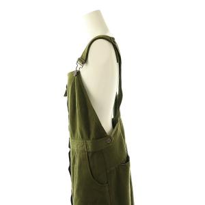 sea NEW YORK ジャンパースカート サロペットスカート ワンピース 6 モスグリーン /ES OS