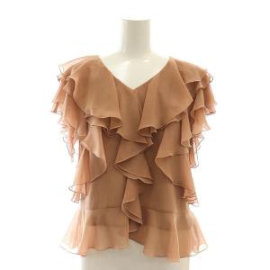 24AW フリルショートブラウス 1 ピンク /SS OS