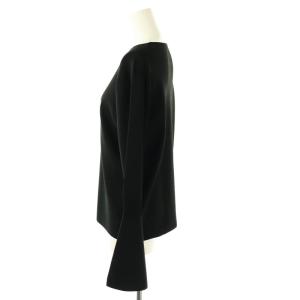 ADORE ベルスリーブニット カットソー 長袖 38 ブラック /DF OS