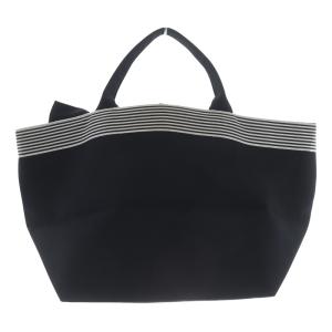 René リボン トートバッグ ハンドバッグ 黒 ブラック /SR23