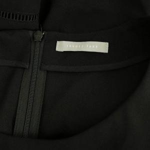 theory luxe 24SS Flow Maisie ブラウス 五分袖 プルオーバー 38 ブラック /MY OS