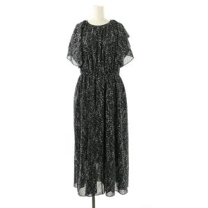 【美品】theory セオリー　シルク100%ヒョウ柄ワンピース 美品】theory セオリーシルク100%ヒョウ柄ワンピース