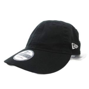 タグ付き 9THIRTY ベーシック ノンウォッシュ キャップ 帽子 刺繍 S/M 黒 ブラック /FT