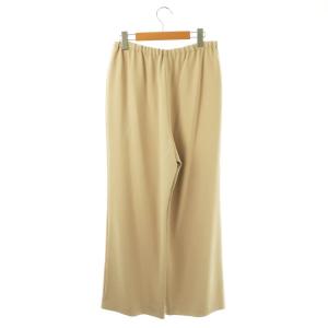 Plage イージーパンツ ワイドパンツ 38 ベージュ /DF OS
