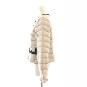 TO BE CHIC ロイカストレッチノーカラー ダウンジャケット 42 スモークピンク /MI OS