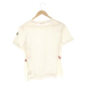 MONCLER G10938C79100 サイド切替 Tシャツ カットソー S オフホワイト /MI OS