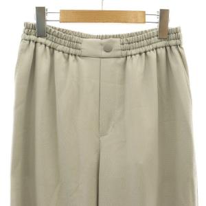Diagram GRACE CONTINENTAL 25SS チンツサテンパンツ ストレート イージー 38 グレー /NR OS