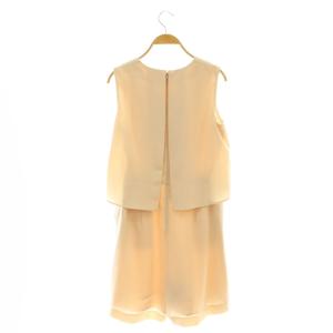 Diagram GRACE CONTINENTAL 24SS ショートサロペット ノースリーブ オールインワン 36 ベージュ /NR OS