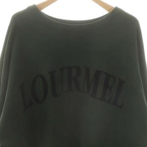 Loungedress GALLARDAGALANTE 24AW 2WAYロゴプルオーバー スウェット トレーナー F グリーン /DF OS