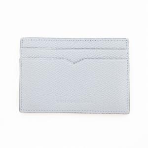 スリム カードケース ミニ札入れ レザー ブルー系 /UO