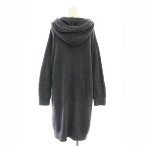 gelato pique フード ワンピース ルームウェア ナイトウェア F グレー /DF OS