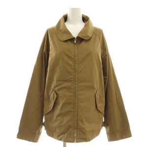 ウェザーの908スウィングトップ ジャケット ブルゾン ジップアップ 茶 /NR OS