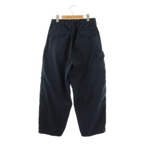 nanamica Easy Pants イージーパンツ ワイドシルエット 32 ネイビー SUCS408 /DF OS