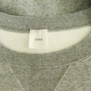 IENA 22AW VIVIENNE スウェットプルオーバー トレーナー 長袖 クルーネック プリント グレー /MY