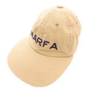 シティ チノ キャップ CITY CHINO CAP 帽子 MARFA刺繍 コットン ベージュ Y02001-GD018