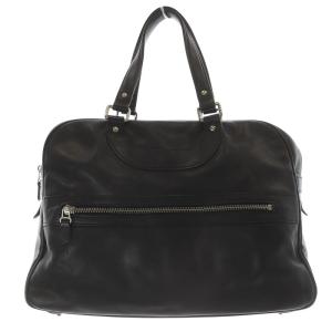 リスボン ハンドバッグ ボストンバッグ レザー 黒 ブラック /SR39