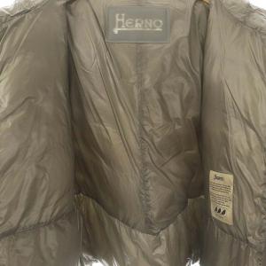 HERNO ウルトラライトナイロン ダウン 44 グレー PI001940D