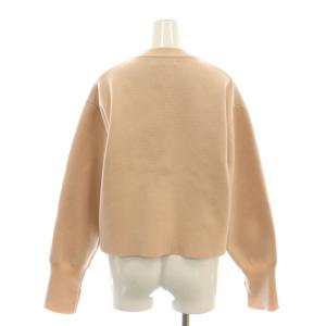 Arpege story ストーリー 23AW 金釦ニットジャケット ノーカラー 2 ピンク /AQ OS