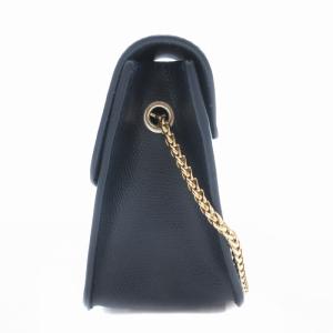 FURLA メトロポリス チェーンショルダーバッグ レザー 紺 ネイビー /UD