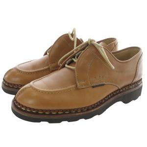 レザー レースアップシューズ 4 茶色 ブラウン /SR15