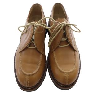 Paraboot レザー レースアップシューズ 4 茶色 ブラウン /SR15