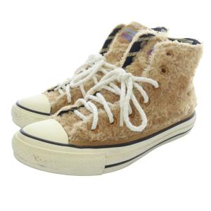CONVERSE ダッフィーオールスター Journeys with Duffy スニーカー ハイカット 23.5cm 茶