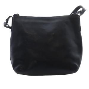 genten トスカ ショルダーバッグ レザー 黒 ブラック /SR6