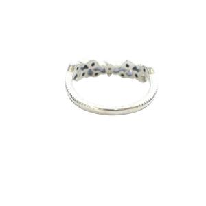 agete 指輪 リング 925 SV ダイヤ 0.003ct シルバー /SR26