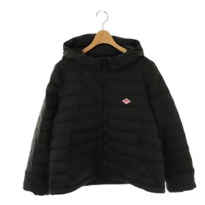 24AW ミドルダウンフード付きジャケット M ブラック