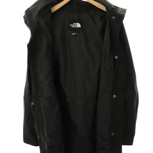 THE NORTH FACE w olympia trench コート アウター ジップアップ フード M 黒 NF0A4P85 /CX