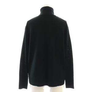 Grace Class ロングタートルニットトップ セーター 長袖 36 黒 ブラック /AT OS