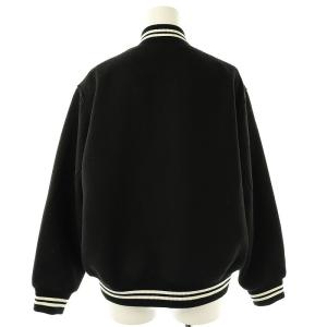 MILA OWEN MILAOWEN メルトンスタジャン ジャケット ブルゾン 1 ブラック /DF OS