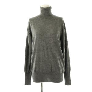 23AW 18Gタートルネック プルオーバー ニット セーター グレー /ES OS