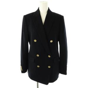 金ボタンダブルジャケット 38 ネイビー