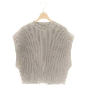 23AW エアーストレッチニットベスト 38 M グレー /SY OS