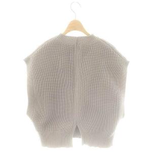 ADORE 23AW エアーストレッチニットベスト 38 M グレー /SY OS