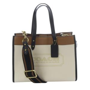 フィールド トート 30 カラーブロック ウィズ ショルダーバッグ トートーバック 2way べージュ