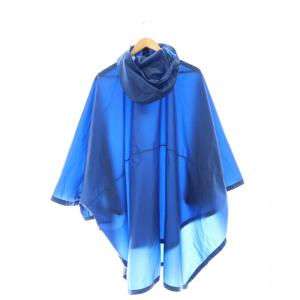 mont-bell トレッキング レインポンチョ S ブルー 1128667 /HK OS