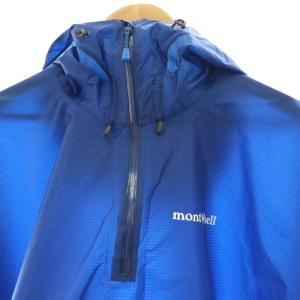 mont-bell トレッキング レインポンチョ S ブルー 1128667 /HK OS