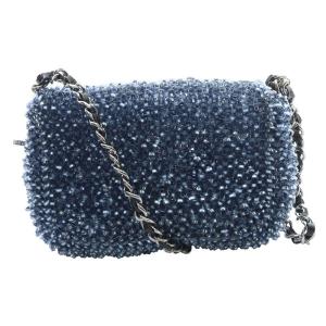 ANTEPRIMA ルッケット スモール ワイヤーバッグ チェーンショルダーバッグ 青 ブルー /SR4