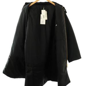 Barbour EXMOOR 中綿ミドルレングスコート 38 ブラック