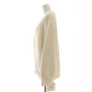 gelato pique 24SS Sweet ジャガードカーディガン ニット Vネック F 白 ホワイト /AT OS