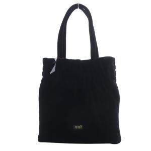 ユニ シャーリングフラットバッグ ブラック UNI-241508