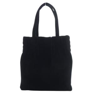 FEILER ユニ シャーリングフラットバッグ ブラック UNI-241508