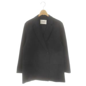 25SSツイルダブルブレストジャケット テーラード 総裏地 38 紺 ネイビー /CX OS