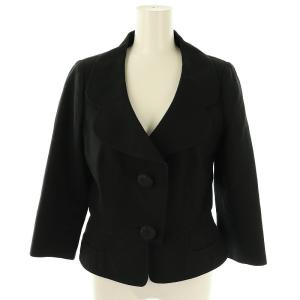 ショートジャケット テーラードジャケット 44 ブラック /DF OS