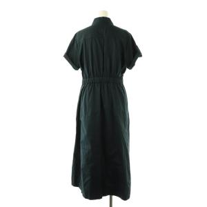 Lois CRAYON ショートスリーブ ワンピース ロング M ネイビー /HK OS