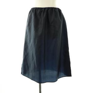 Lois CRAYON ショートスリーブ ワンピース ロング M ネイビー /HK OS