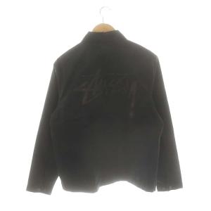 STUSSY COACH JACKET コーチジャケット S 黒 /MI OS