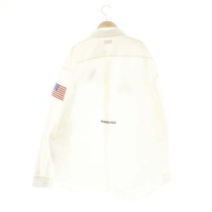 BALENCIAGA 21AW 663076 NASA Over Shirt 38 ホワイト